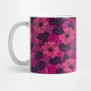 Hibiscus night Mug